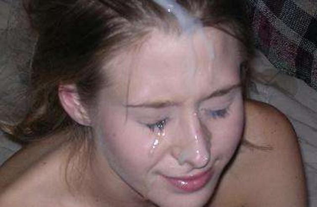 Залитые спермой лица девок 8 фотография