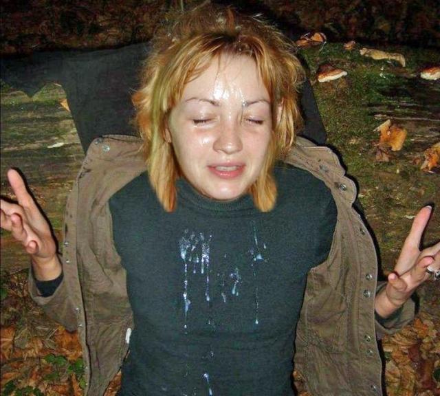 Залитые спермой лица девок 11 фотография